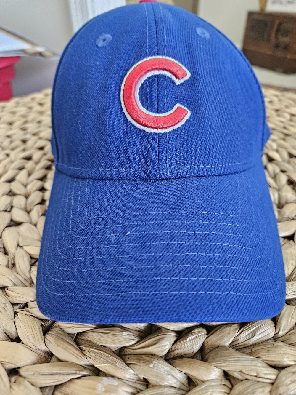 Chicago Cubs Blue Adjustable Hat with Team Patch